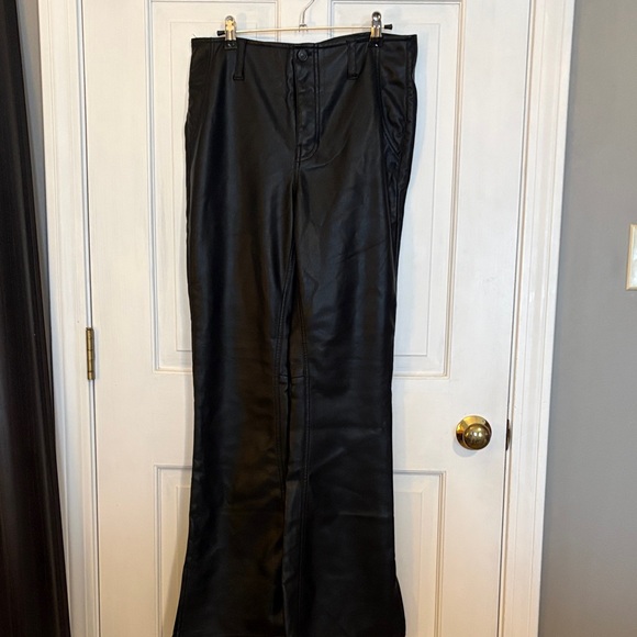 We The Free Pants - We the free size 30 Stylish Black Leather like Trousers never worn
